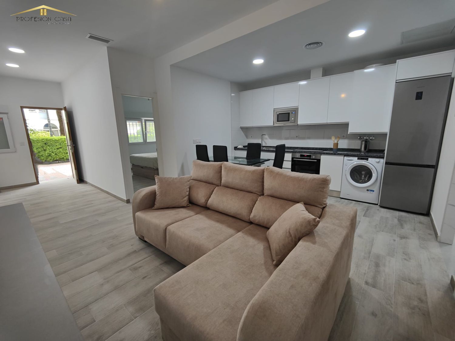 Living room of Apartment to rent in Málaga Capital  with Air Conditioner