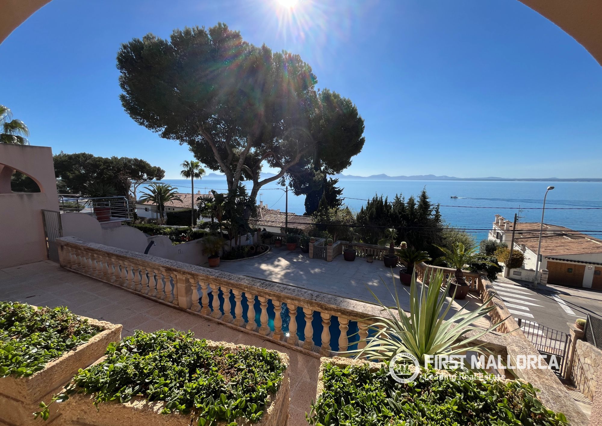 Garden of Houses for sale in Alcúdia  with Air Conditioner, Swimming Pool and Furnished