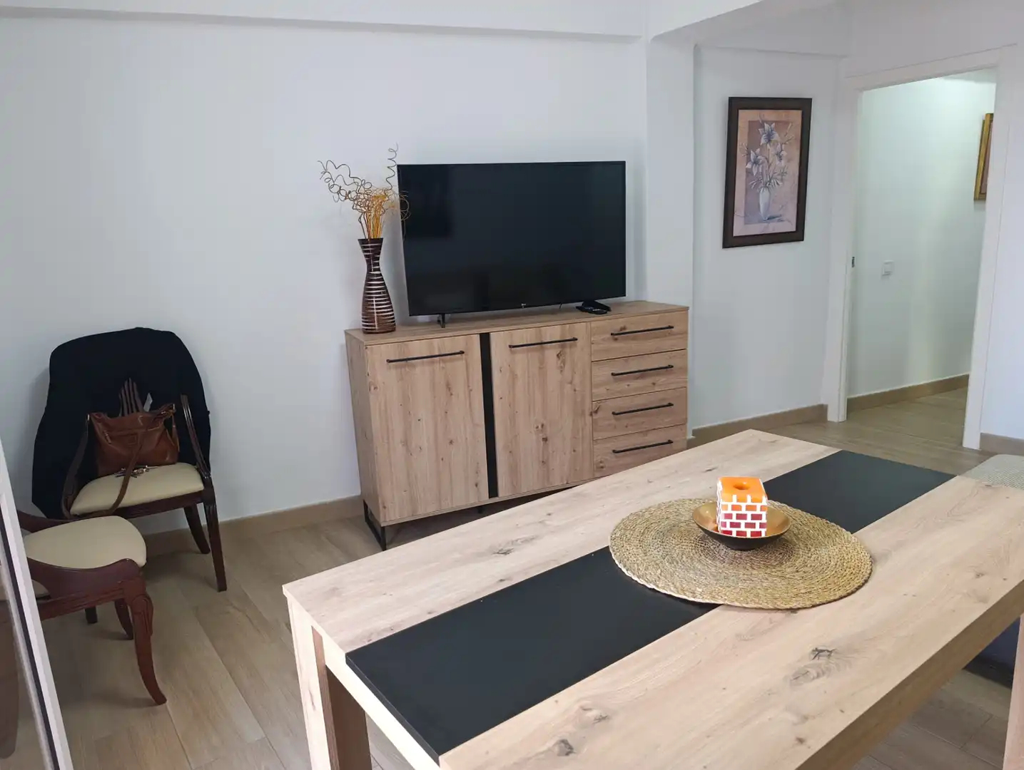Sala de estar de Piso de alquiler en Dos Hermanas con Aire acondicionado, Trastero y Amueblado