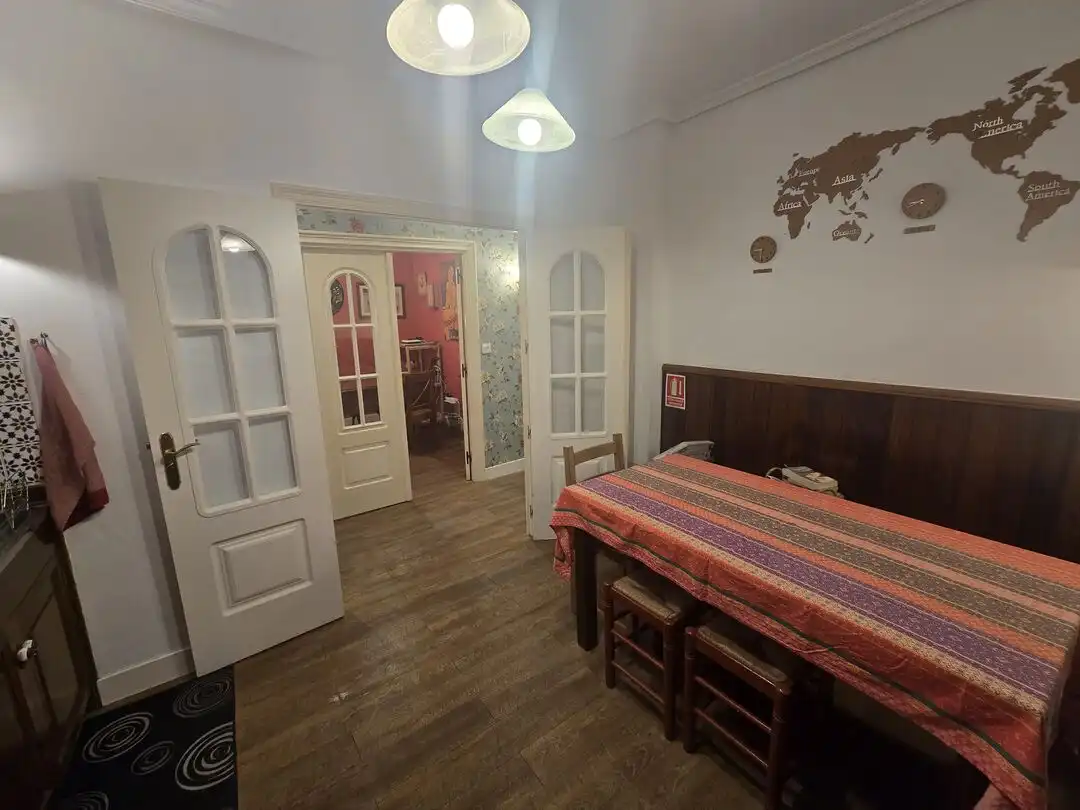 Dining room of Flat for rent in Donostia - San Sebastián   with Heating and Balcony