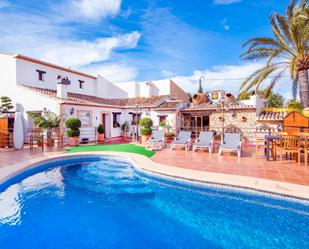 Piscina de Casa o xalet de lloguer en Benissa amb Aire condicionat, Calefacció i Piscina