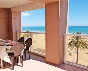 Terrace of Apartment to rent in Gandia  with Terrace, Furnished and Oven