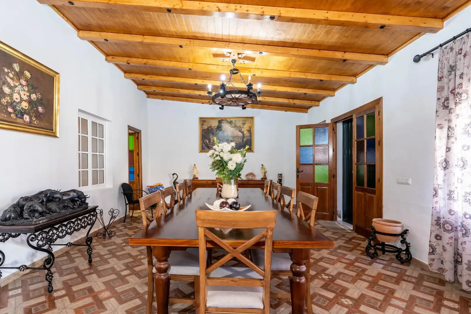 Comedor de Casa o chalet en venta en El Garrobo con Aire acondicionado, Calefacción y Jardín privado
