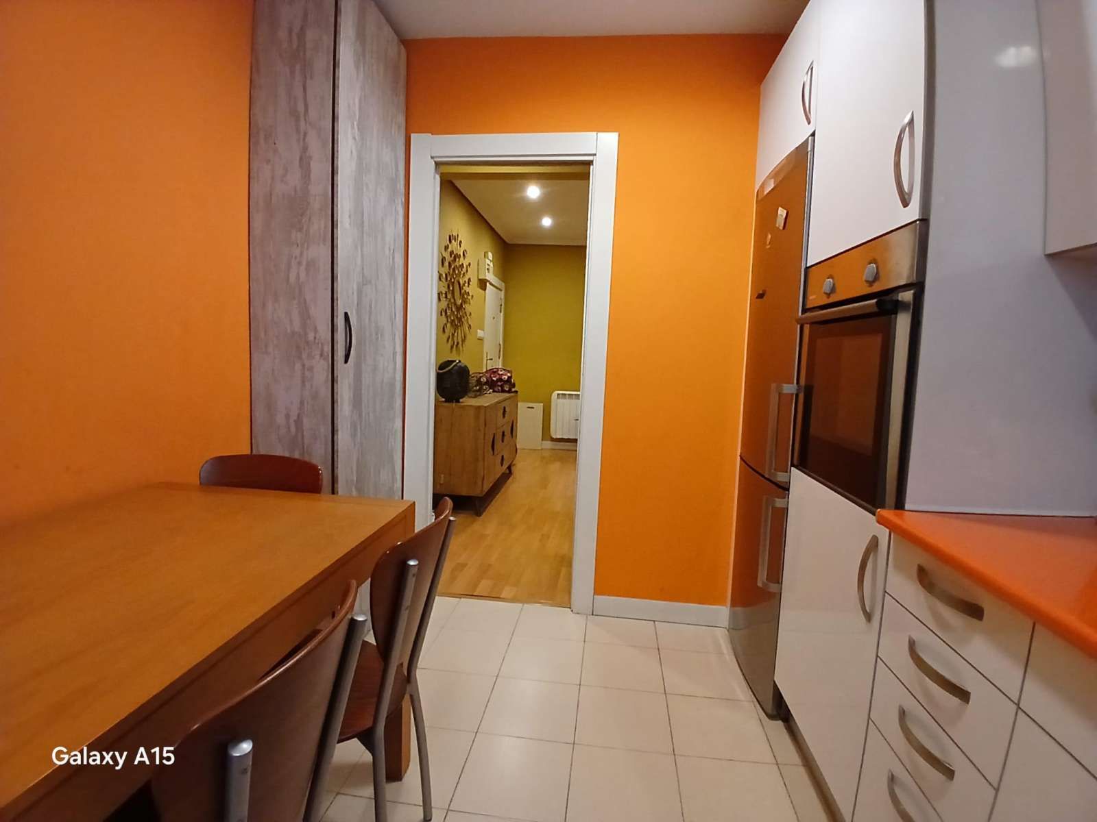 Cocina de Apartamento para compartir en Bilbao  con Aire acondicionado, Terraza y Amueblado