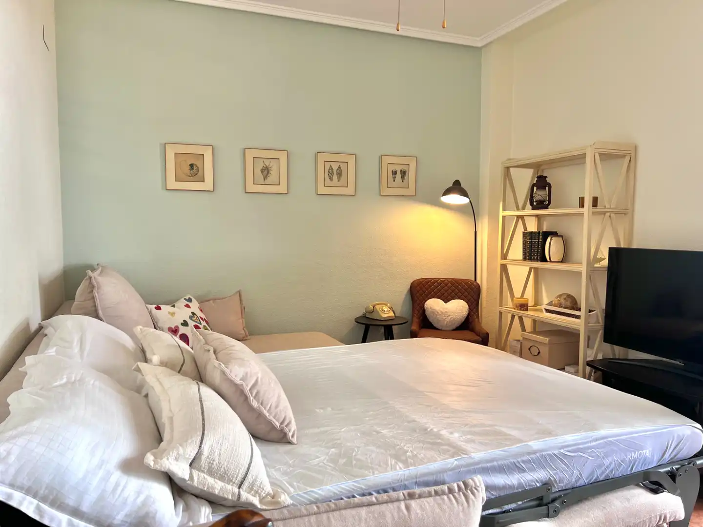 Bedroom of Flat for rent in Villajoyosa / La Vila Joiosa  with Air Conditioner, Private garden and Terrace