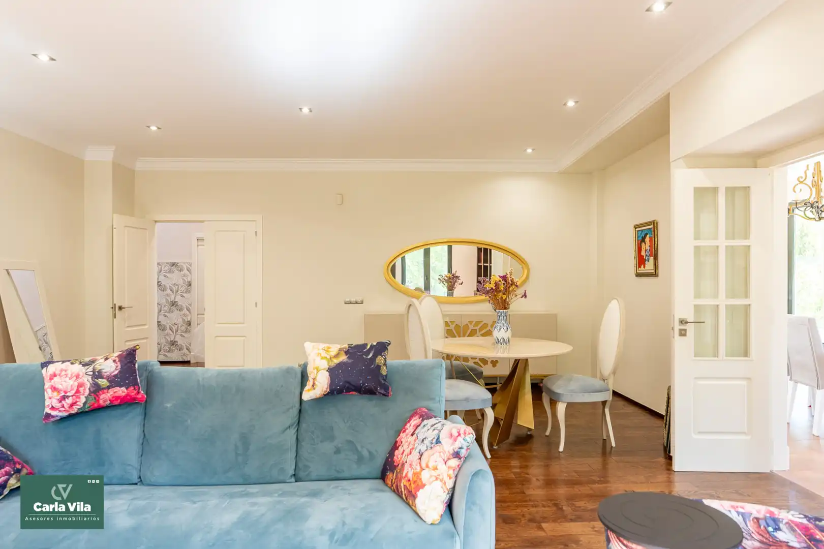 Wohnzimmer von Haus oder Chalet zum Verkauf in O Corgo   mit Heizung, Privatgarten und Parkett