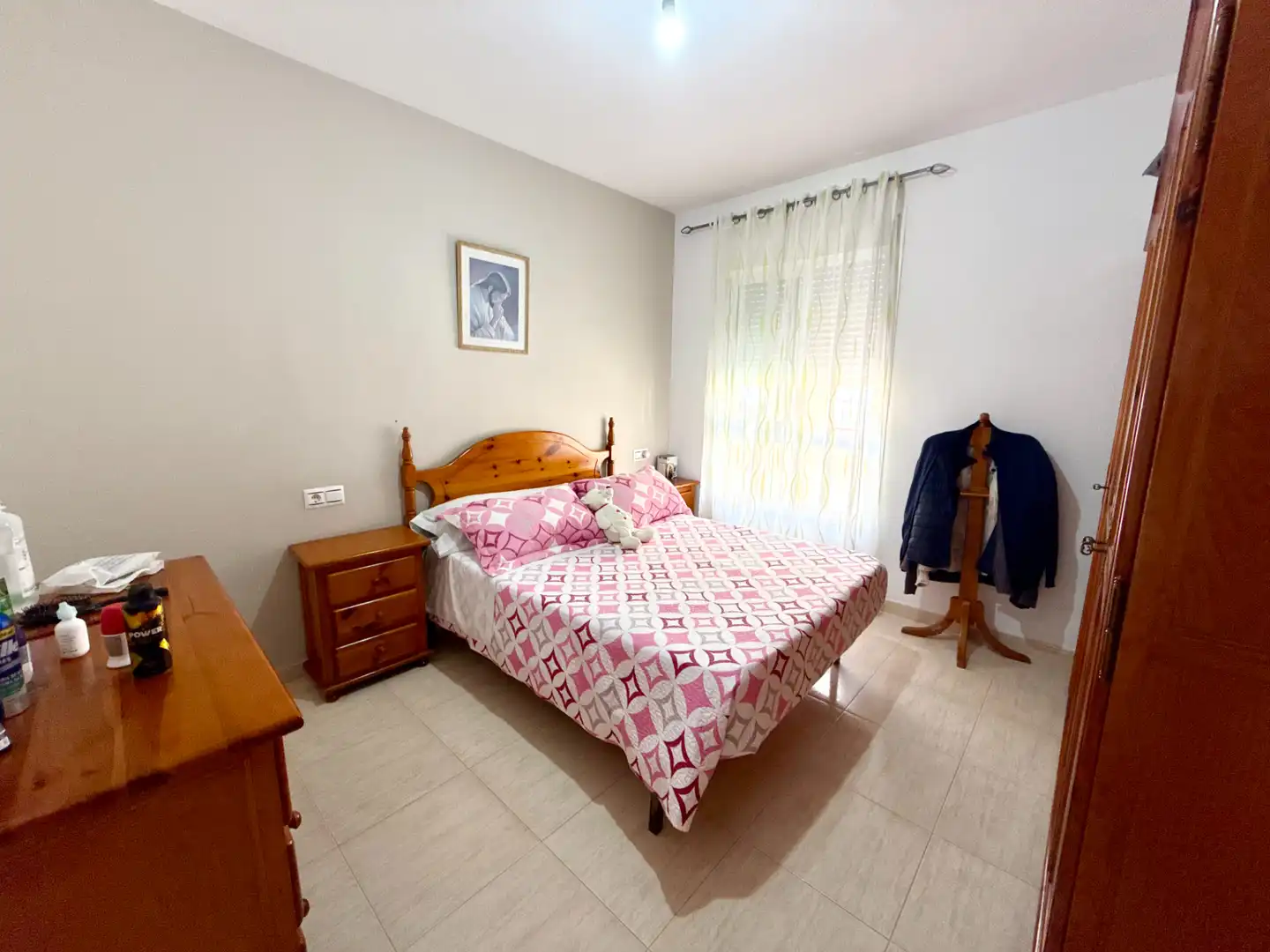 Bedroom of Flat for sale in Roquetas de Mar  with Terrace and Furnished