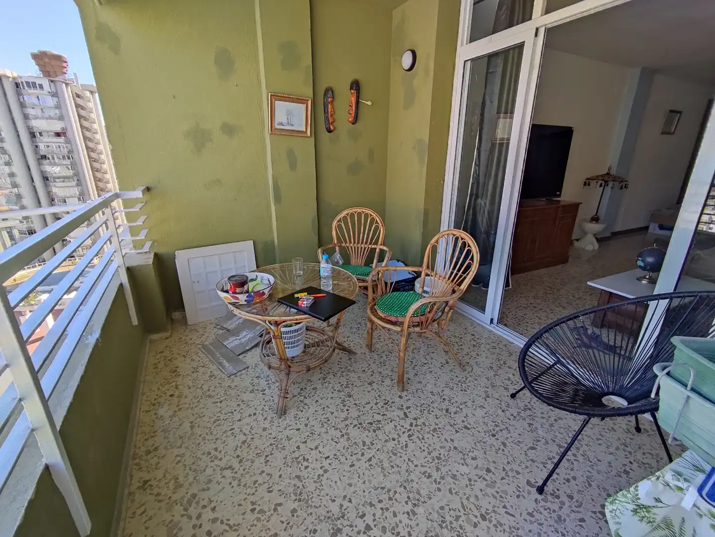 Terrasse von Wohnung zur Miete in Torremolinos mit Klimaanlage, Heizung und Terrasse