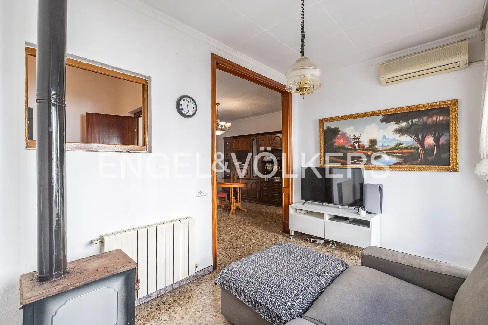 Sala d'estar de Casa o xalet en venda en Sabadell amb Calefacció, Jardí privat i Terrassa