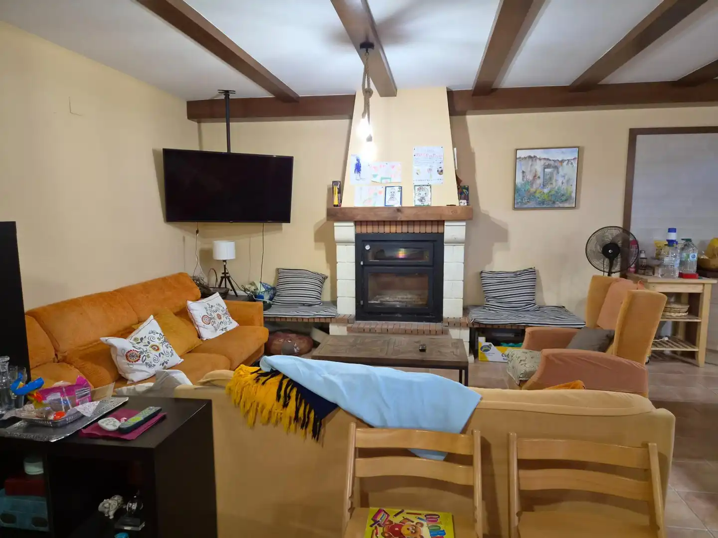 Sala de estar de Casa o chalet en venta en Ciudad Real con Aire acondicionado, Calefacción y Jardín privado