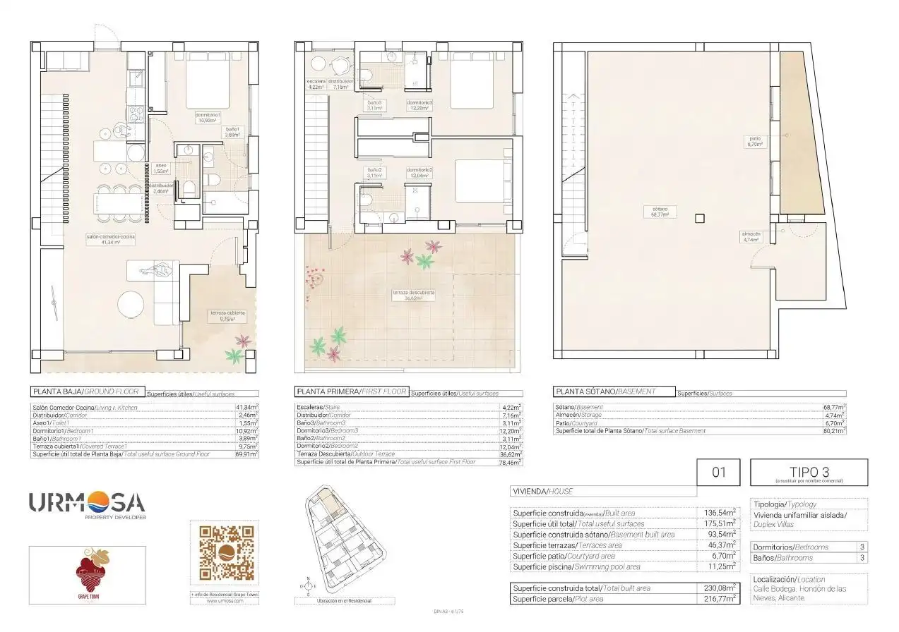 Chalet con terraza en venta en Hondón de las Nieves / El Fondó de les Neus, imagen 5