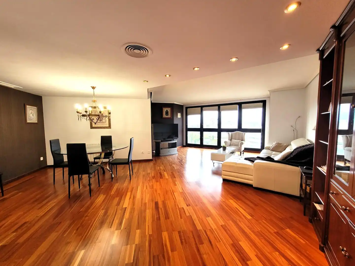 Sala d'estar de Pis en venda en Valencia amb Calefacció, Parquet i Jacuzzi