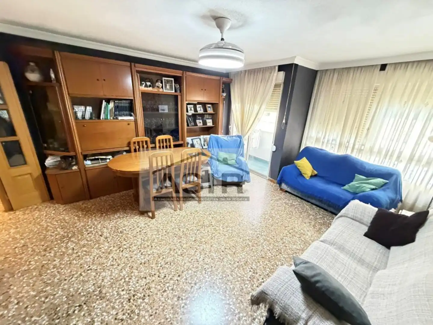 Sala de estar de Piso en venta en Alzira con Terraza