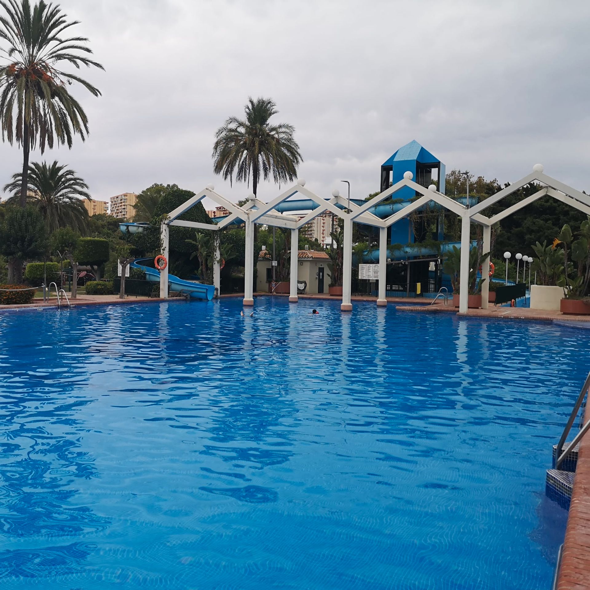Swimming pool of Study to rent in Benalmádena  with Air Conditioner, Terrace and Furnished