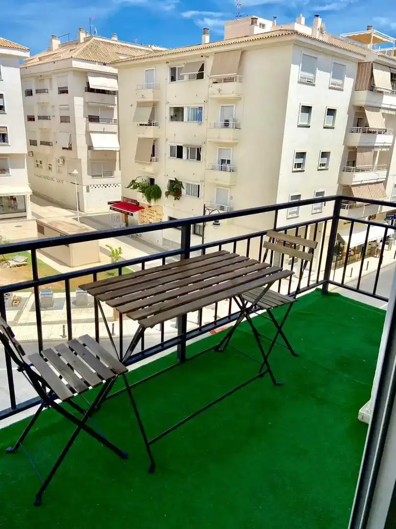 Terrasse von Wohnung zur Miete in Altea mit Klimaanlage, Parkett und Möbliert