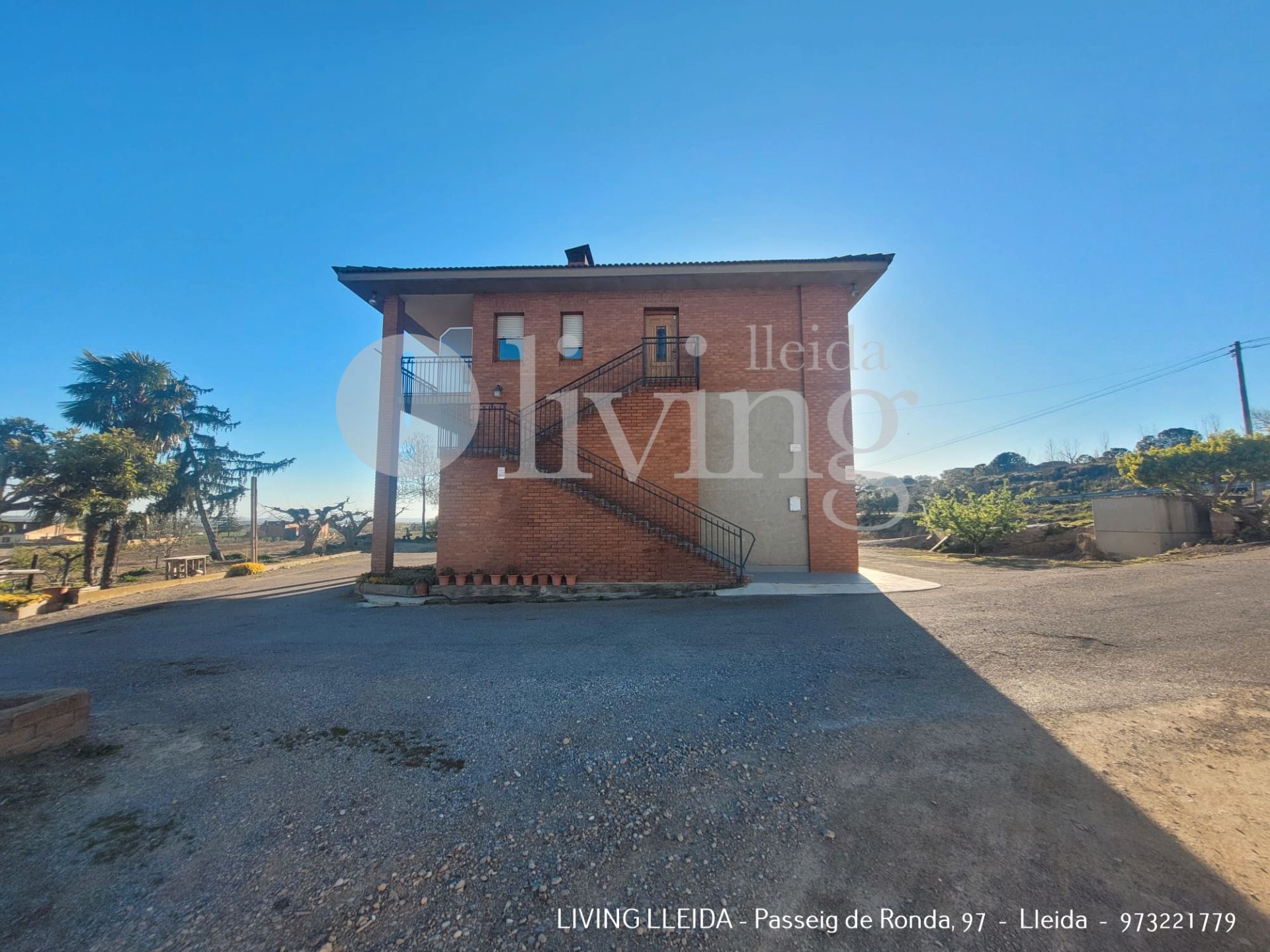 Exterior view of Country house for sale in  Lleida Capital  with Air Conditioner, Heating and Terrace
