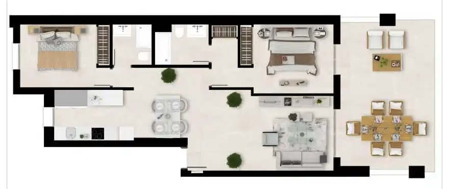 Apartment with pool for sale in Estepona Pueblo, imagen 11