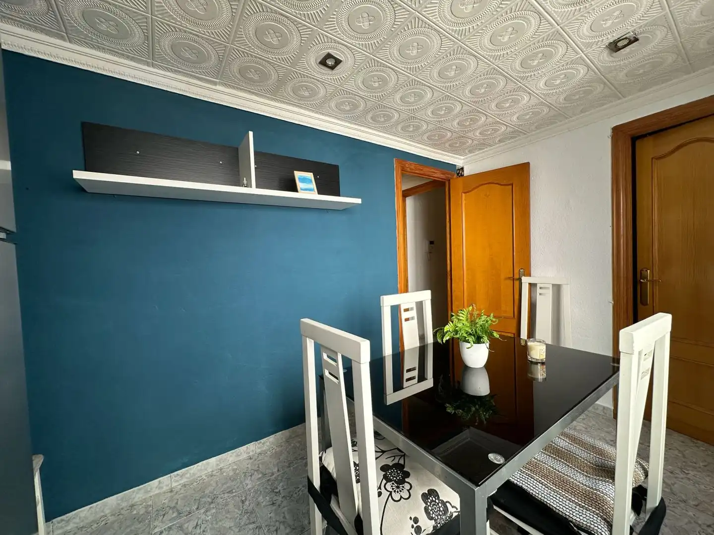 Dining room of Flat for sale in Torrent  with Air Conditioner and Balcony