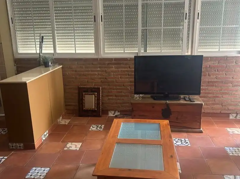 Wohnzimmer von Wohnung zur Miete in Valencia mit Klimaanlage, Heizung und Parkett