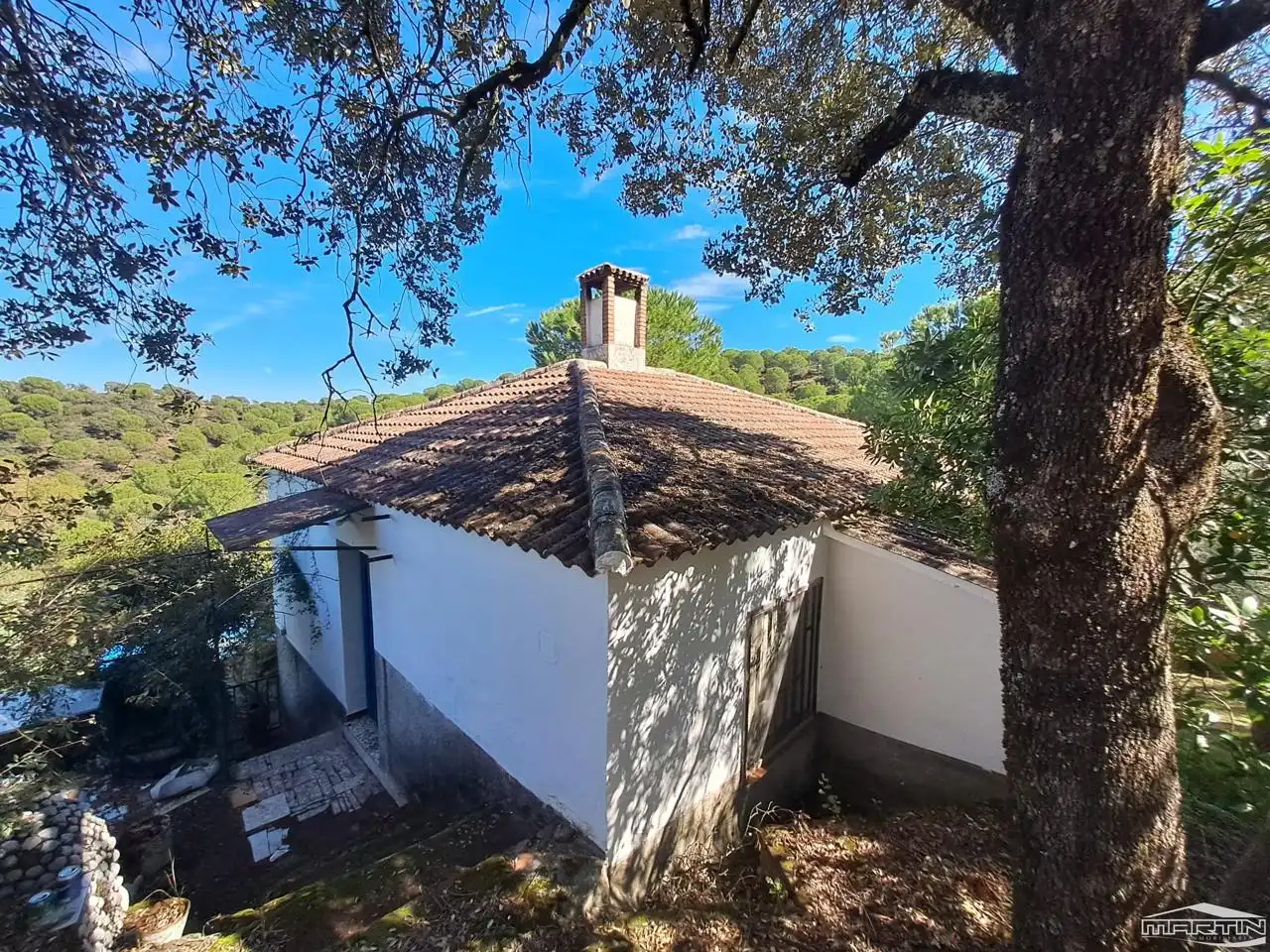 Vista exterior de Casa o chalet en venta en Villaviciosa de Córdoba con Piscina