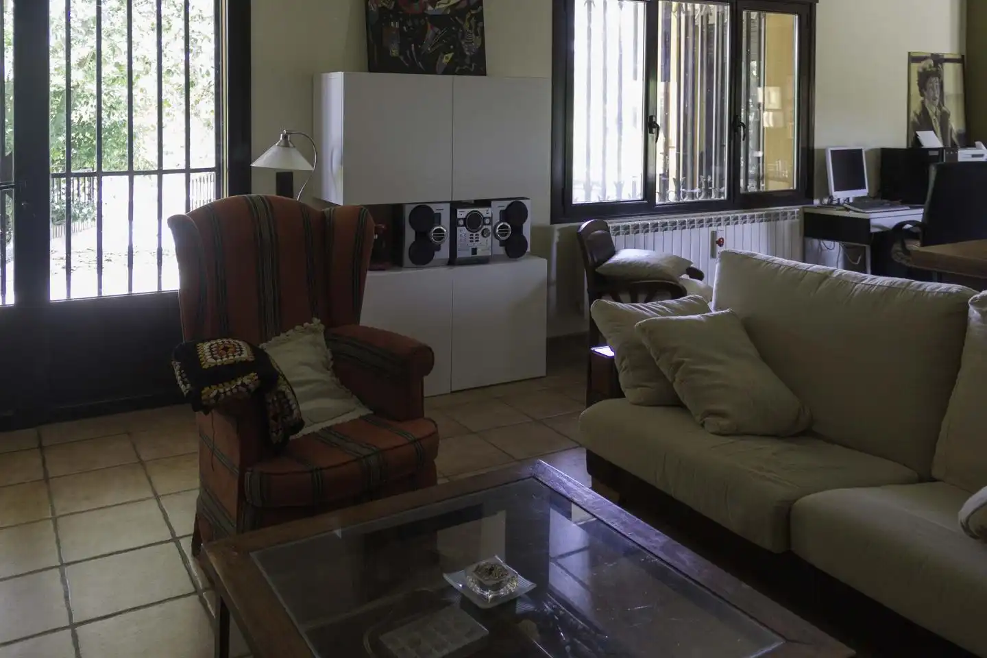 Sala d'estar de Casa o xalet en venda en Alfaro amb Aire condicionat, Calefacció i Jardí privat