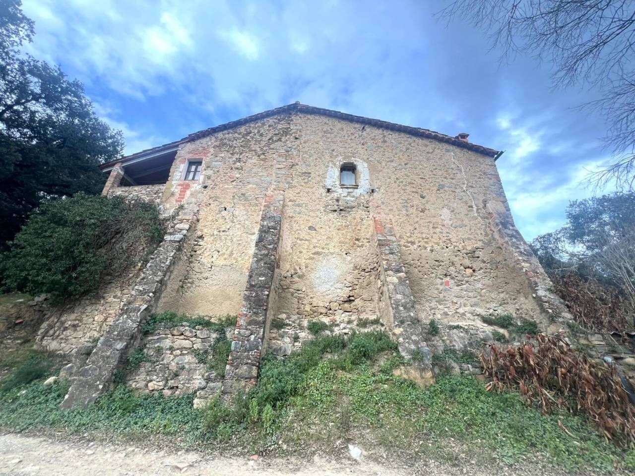 Vista exterior de Casa o xalet en venda en Amer amb Calefacció, Jardí privat i Terrassa