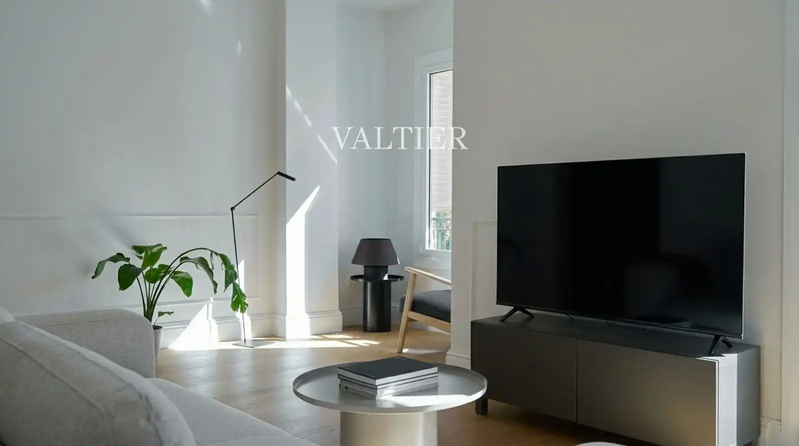 Sala de estar de Piso de alquiler en Madrid con Aire acondicionado, Calefacción y Terraza