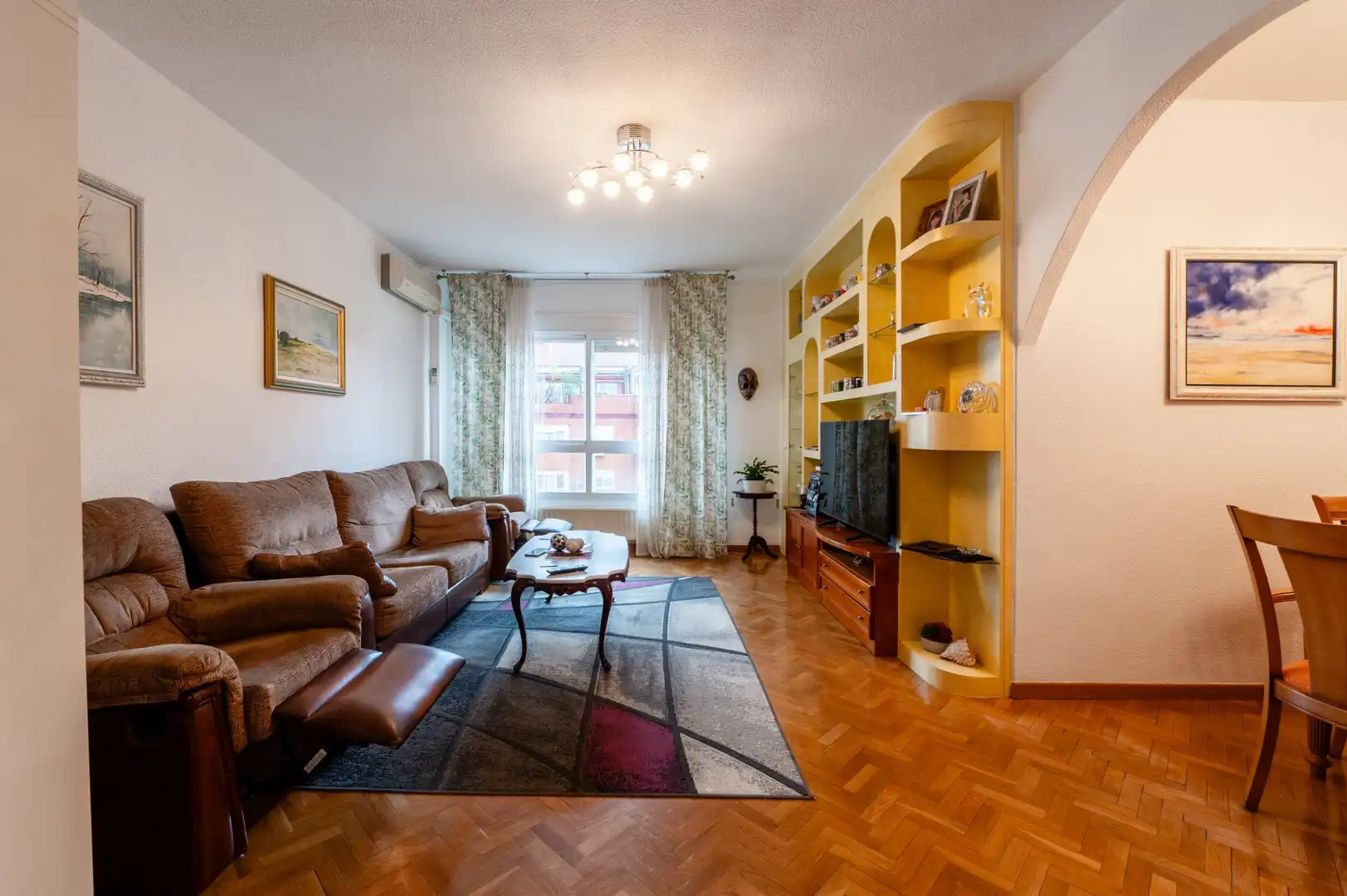 Sala de estar de Piso en venta en Madrid con Aire acondicionado y Calefacción