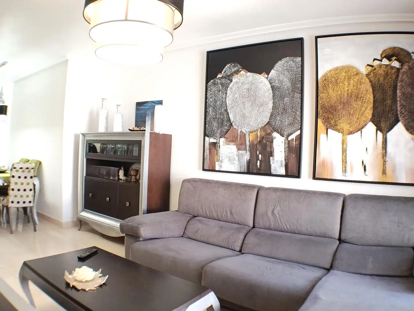 Living room of Flat for sale in Lorca  with Air Conditioner, Heating and Storage room