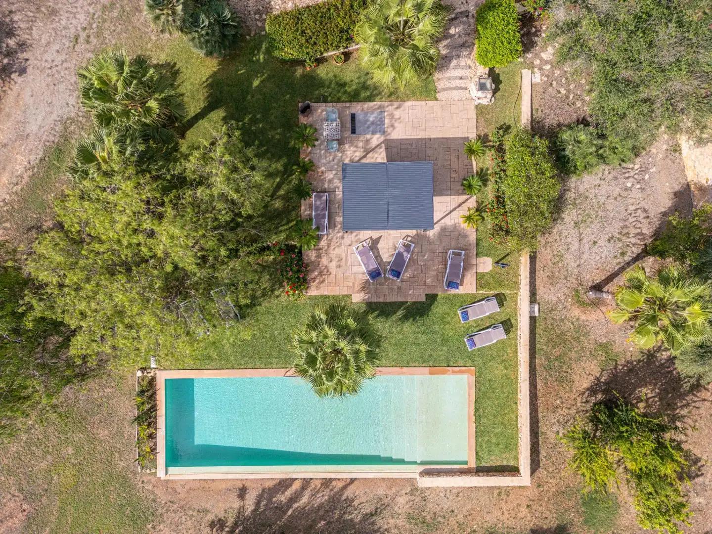 Garden of Country homes for sale in Manacor  with Air Conditioner, Heating and Private garden