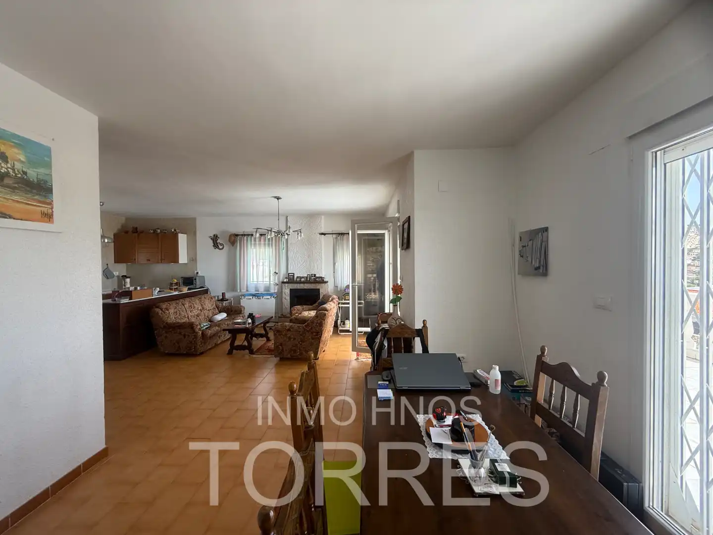Sala d'estar de Casa o xalet en venda en Peñíscola / Peníscola amb Jardí privat, Terrassa i Piscina