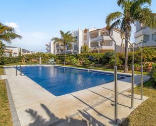 Swimming pool of Flat for sale in Mijas  with Air Conditioner, Terrace and Swimming Pool