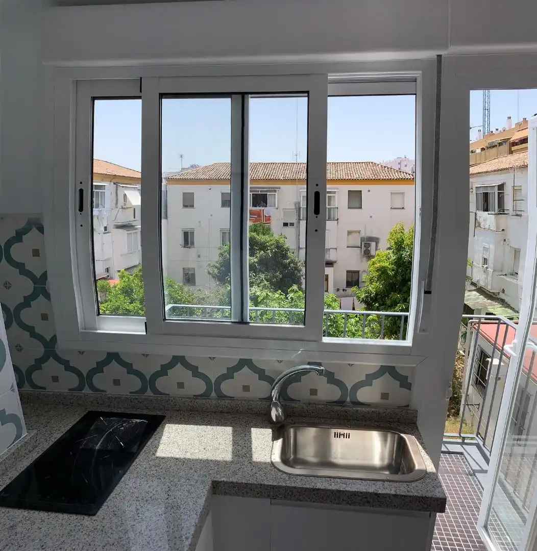 Terrasse von Wohnung zur Miete in Sevilla mit Klimaanlage, Heizung und Parkett