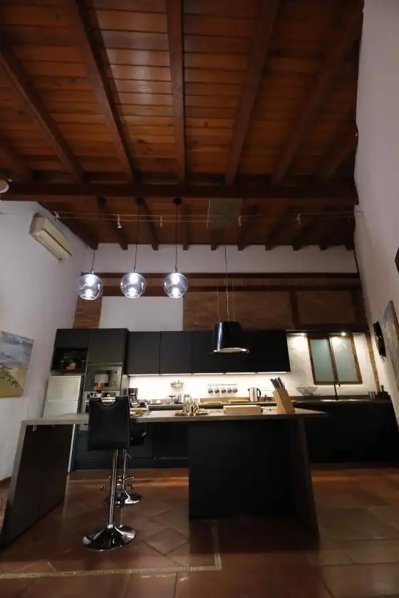Cocina de Casa o chalet en venta en El Sauzal con Jardín privado, Terraza y Piscina