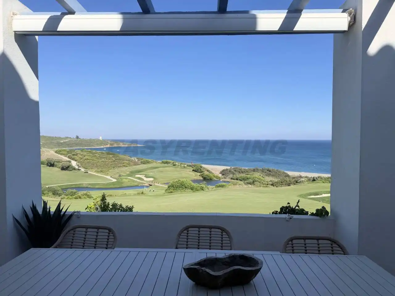 Terrace of Detached homes for rent in La Alcaidesa  with Air Conditioner, Terrace and Furnished