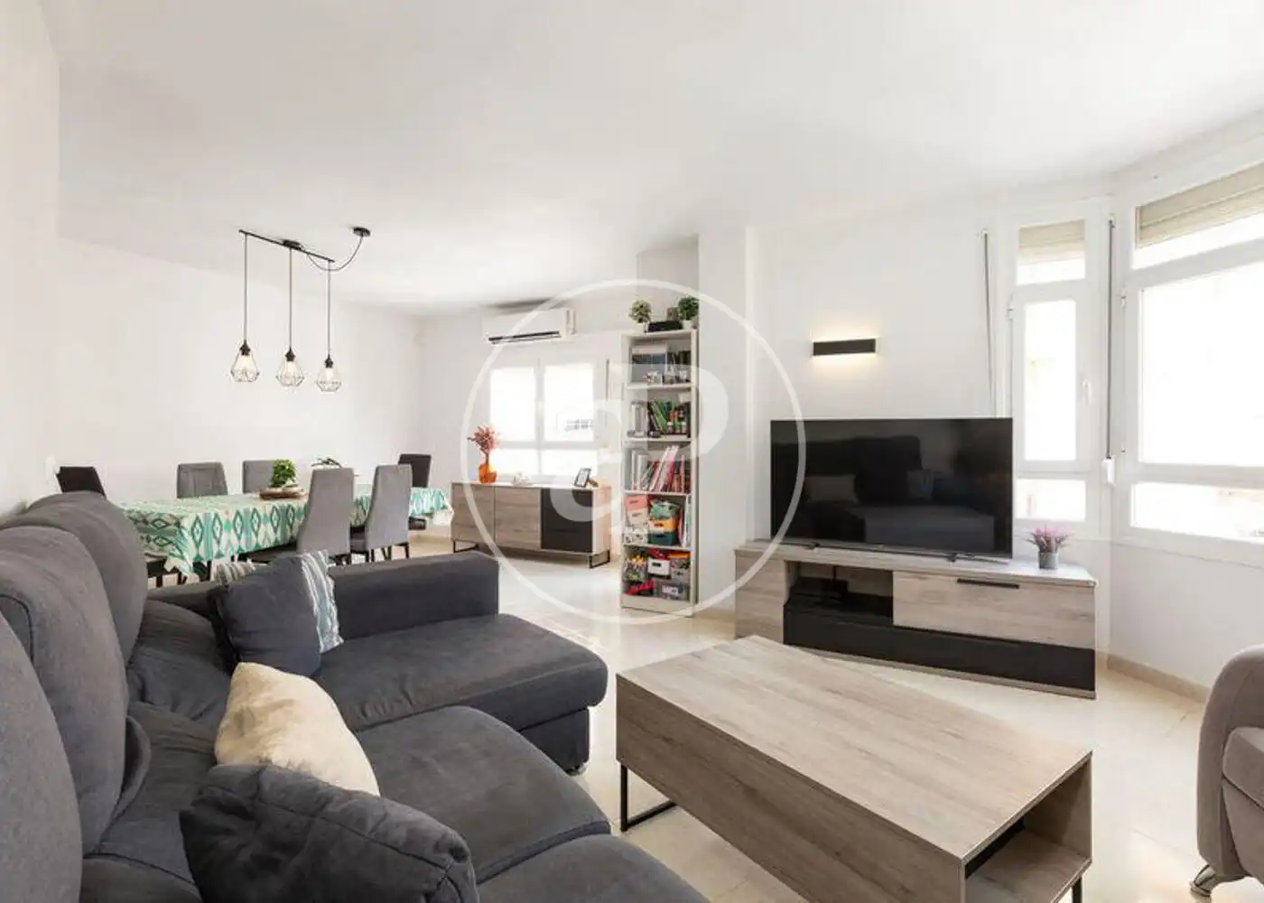 Sala d'estar de Pis en venda en  Palma de Mallorca amb Aire condicionat, Calefacció i Moblat