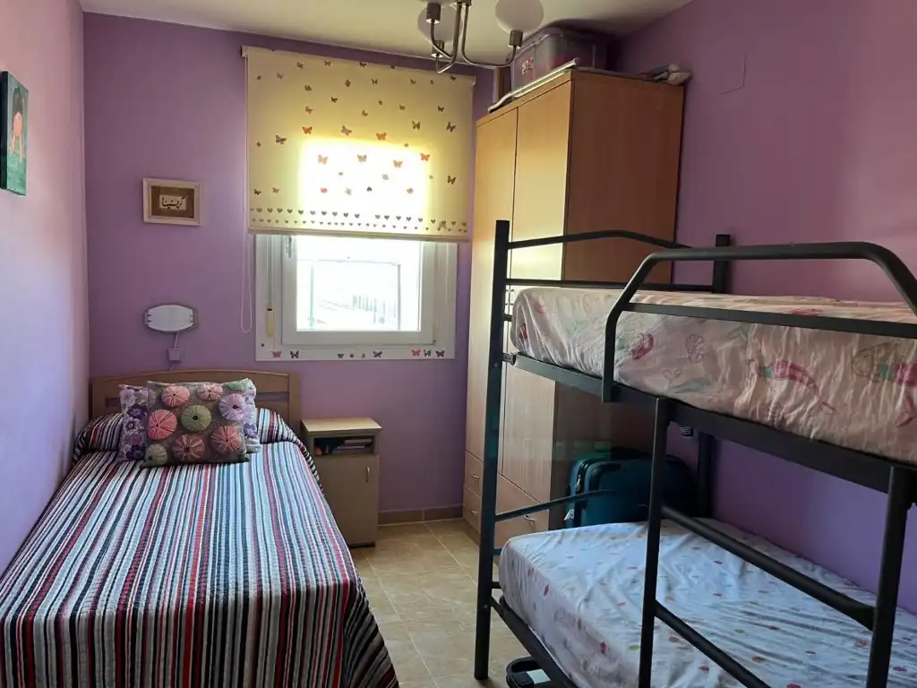 Bedroom of Flat for rent in Benicarló  with Air Conditioner, Heating and Furnished