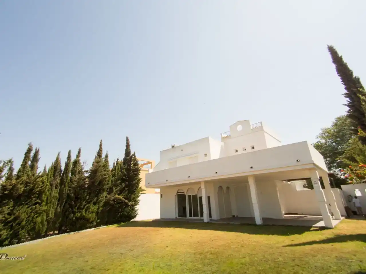 Jardín de Casa o chalet de alquiler en Sanlúcar de Barrameda con Jardín privado, Piscina y Amueblado