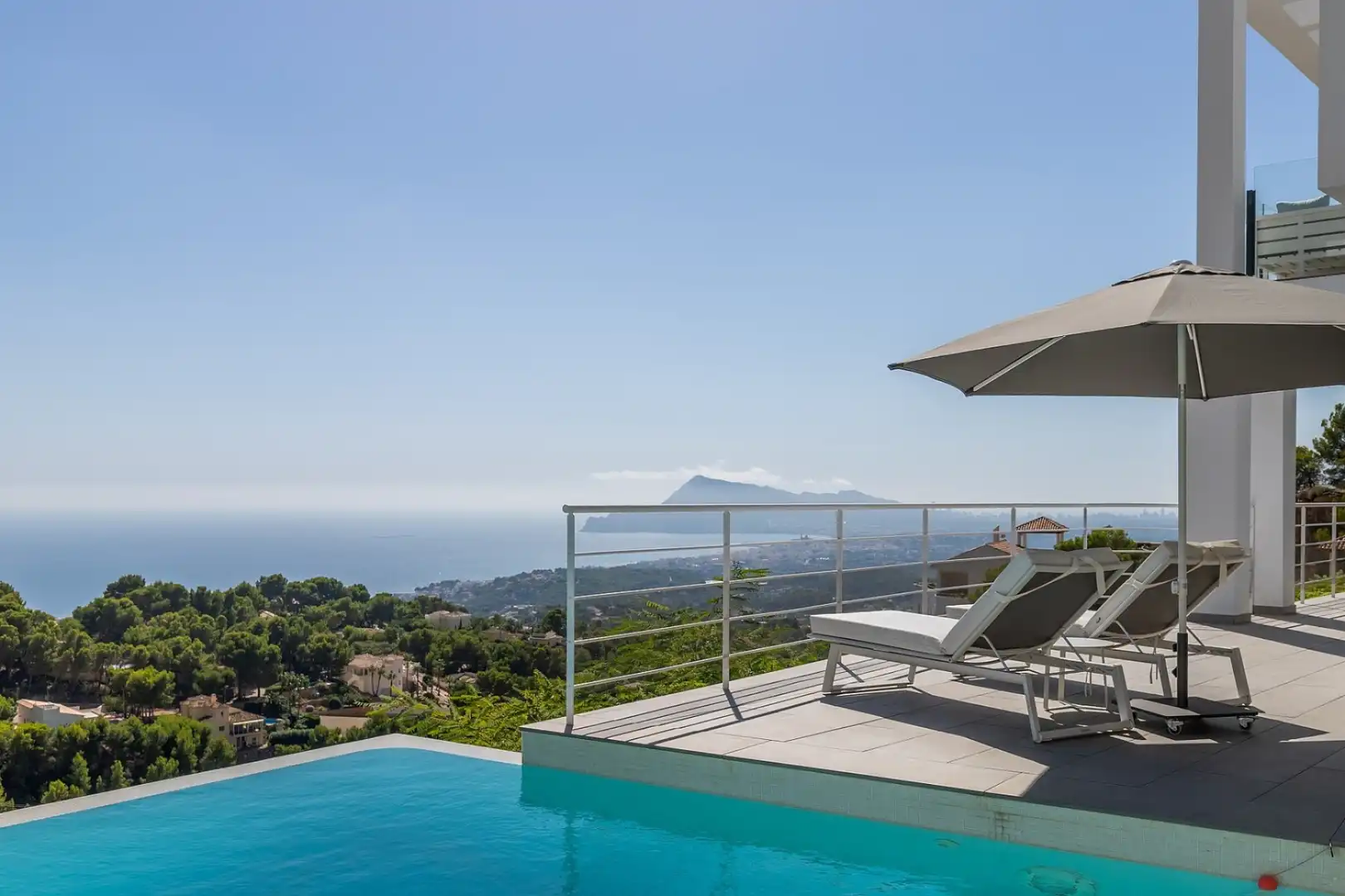 Terraza de Casa o chalet en venta en Altea con Terraza y Piscina