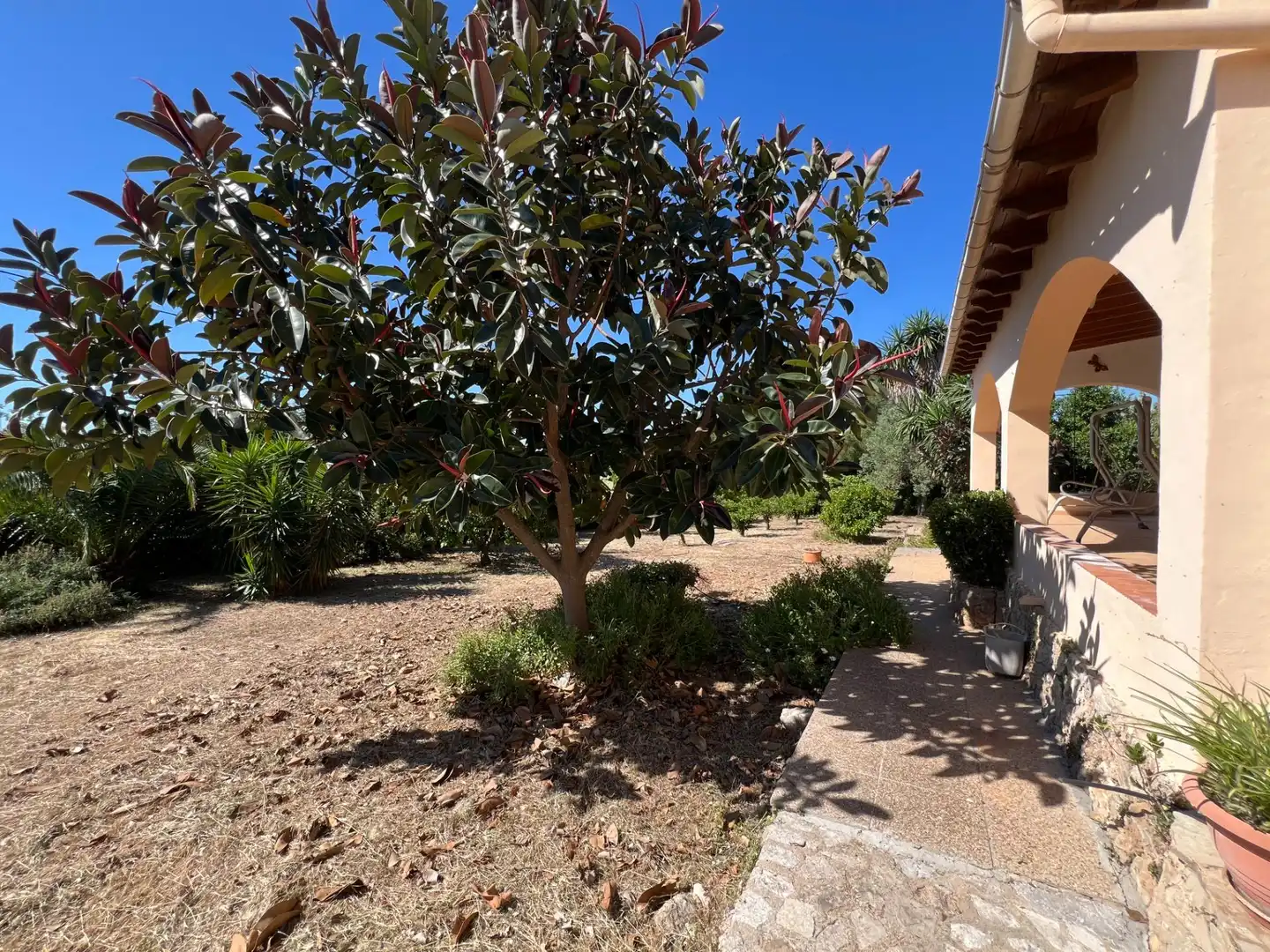 Jardín de Finca rústica en venta en Inca con Aire acondicionado, Calefacción y Jardín privado