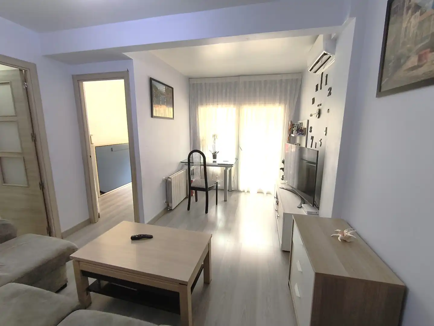Sala d'estar de Pis de lloguer en Madrid amb Calefacció i Terrassa