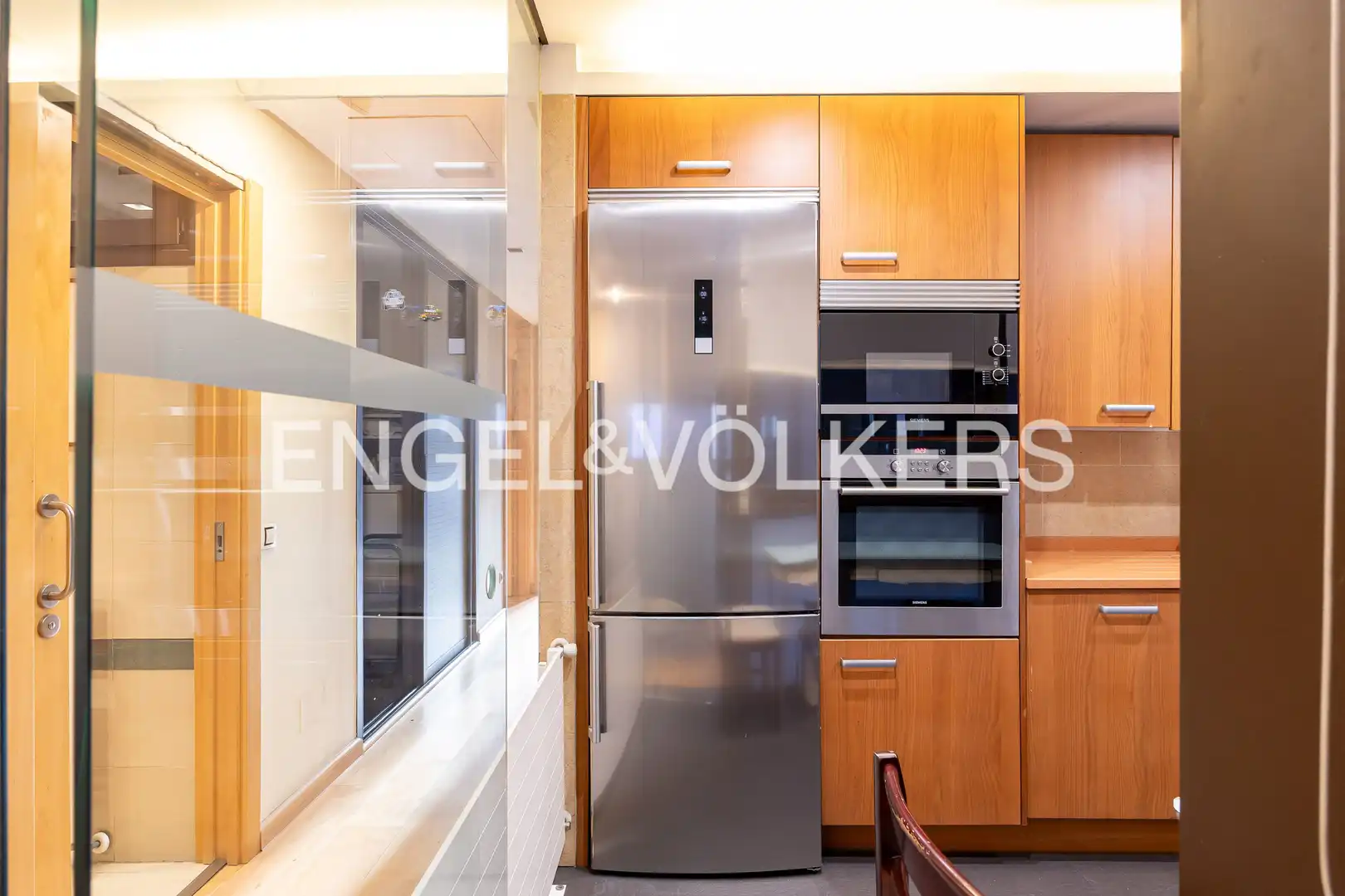 Kitchen of Flat for sale in Madrid  with Air Conditioner, Heating and Parquet flooring