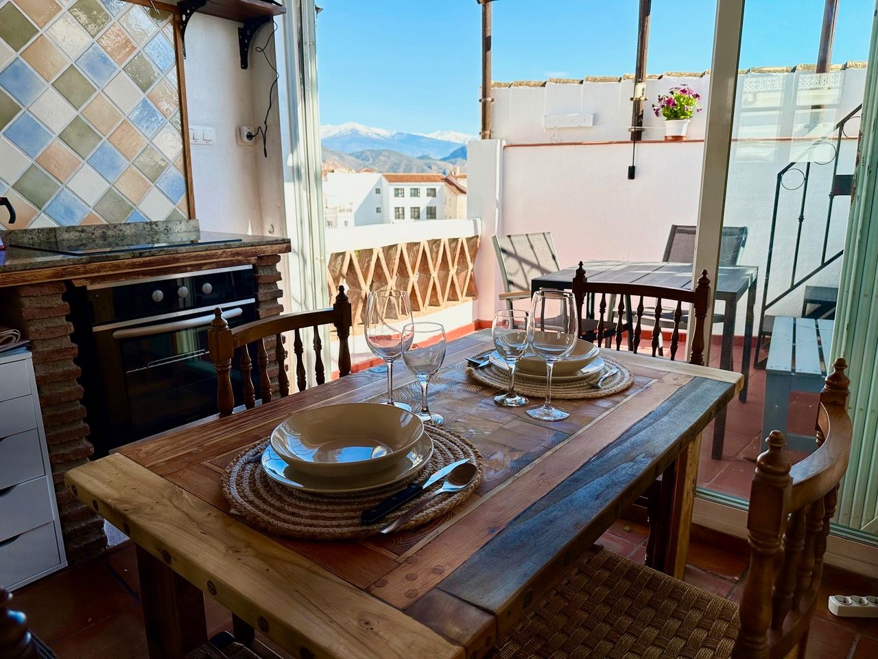 Terrace of House or chalet for sale in Salobreña  with Air Conditioner and Terrace