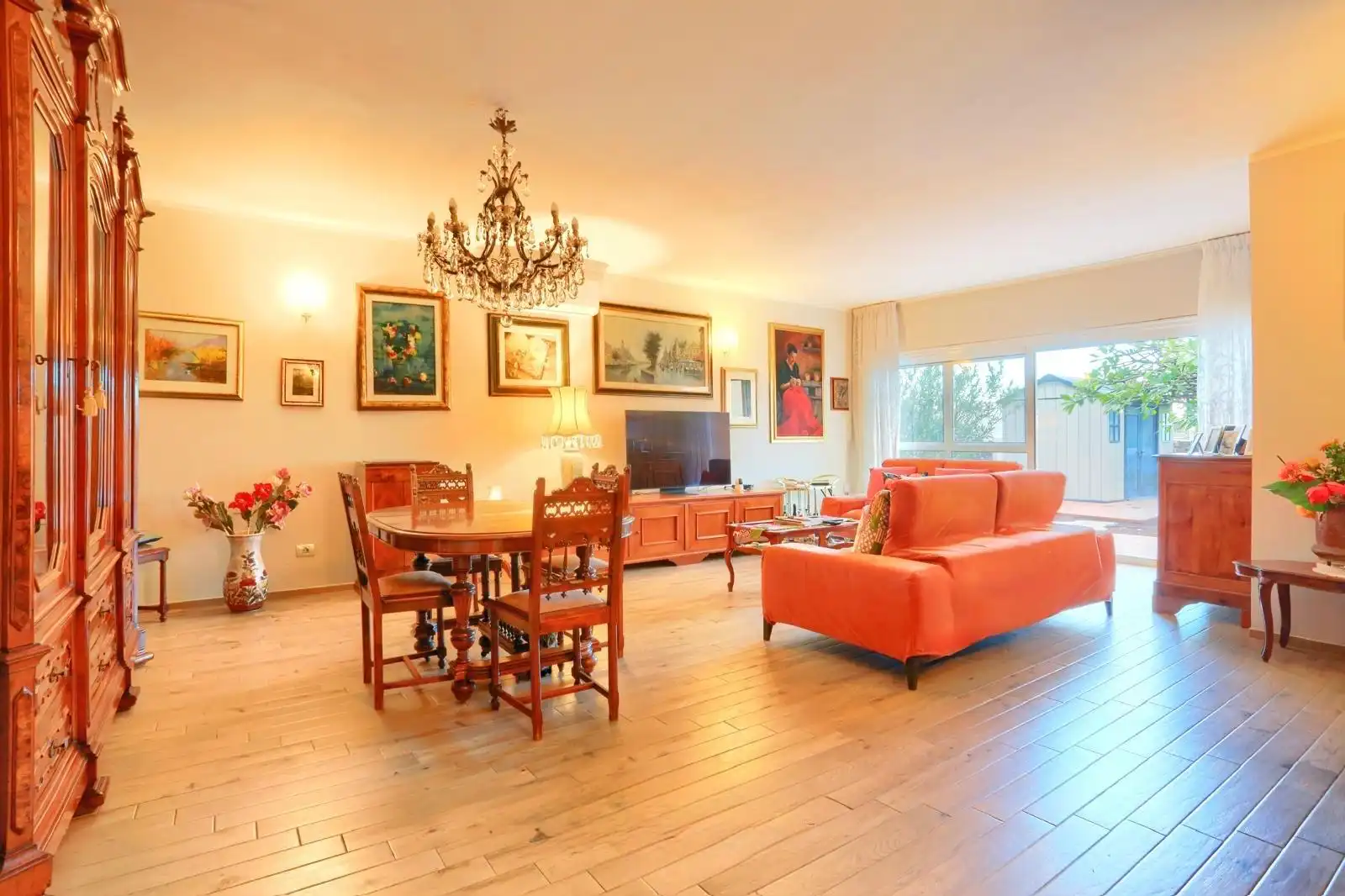 Sala de estar de Casa o chalet en venta en Arona con Aire acondicionado, Jardín privado y Amueblado