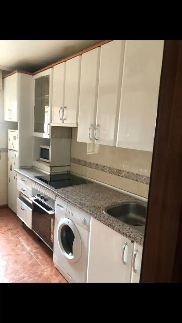 Küche von Wohnung zum Verkauf in Venta de Baños mit Heizung, Parkett und Terrasse