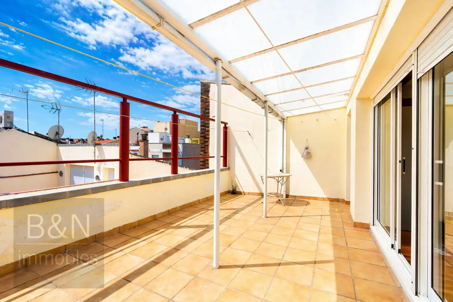 Terraza de Casa o chalet en venta en Terrassa con Calefacción, Terraza y Trastero