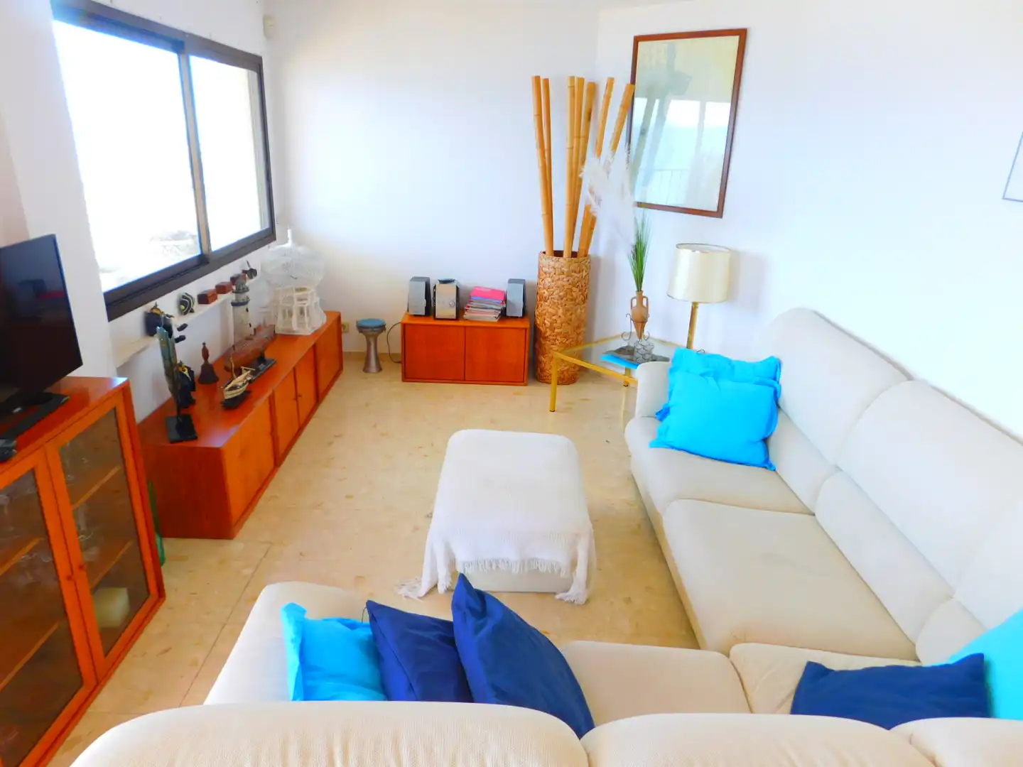 Living room of Attic for sale in Roses  with Air Conditioner, Heating and Terrace