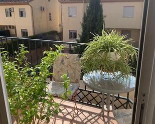 Balcony of Flat for sale in Las Gabias  with Parquet flooring and Terrace