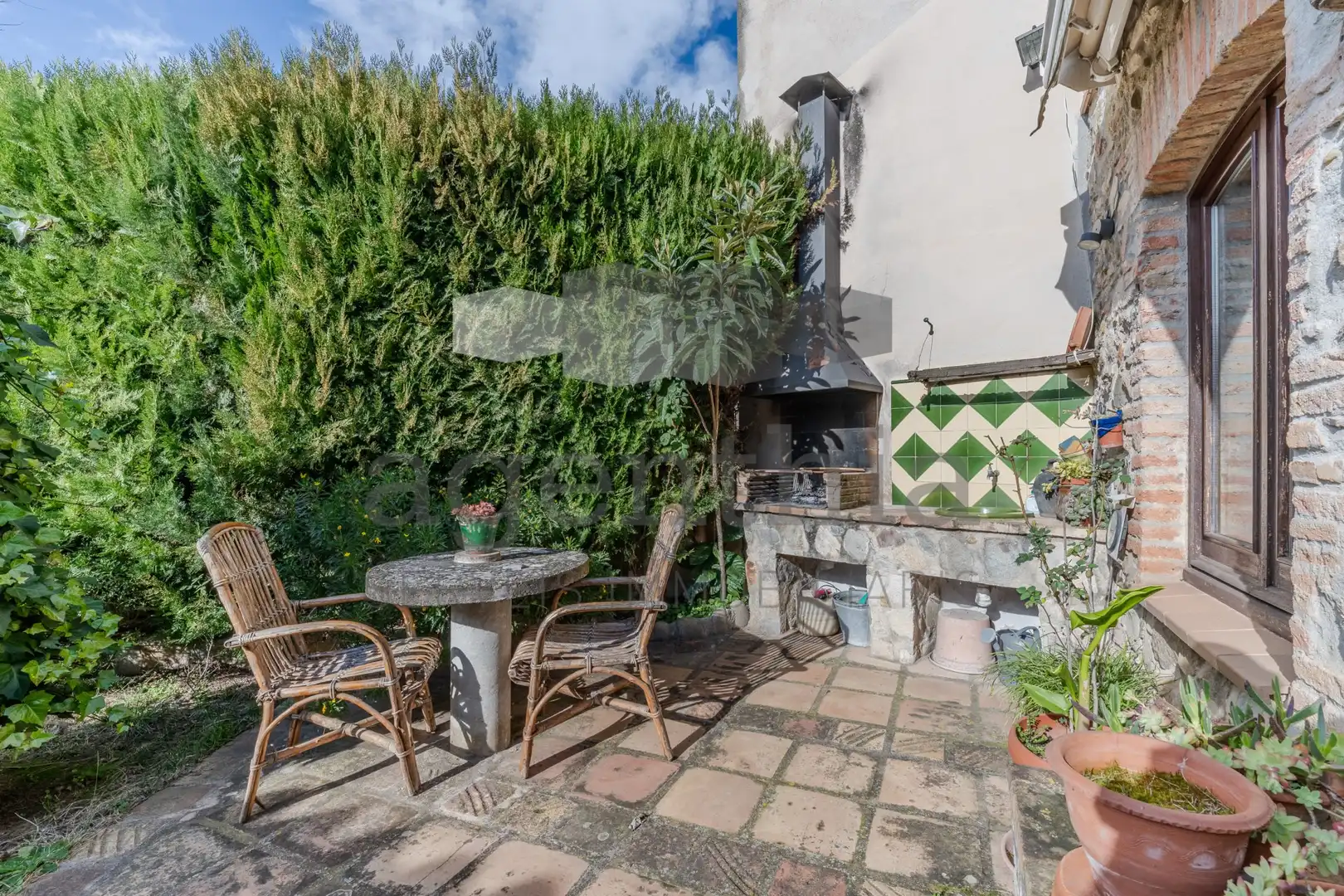 Terraza de Finca rústica en venta en Vilablareix con Calefacción, Trastero y Balcón