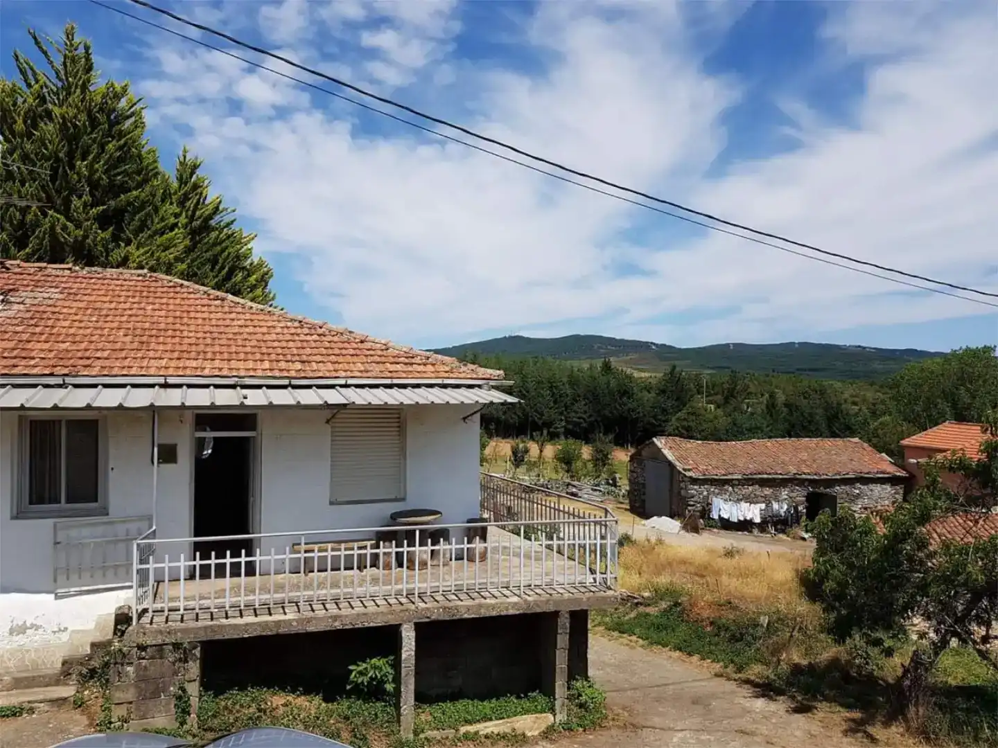 Vista exterior de Planta baixa en venda en Castrelo do Val amb Jardí privat, Parquet i Balcó